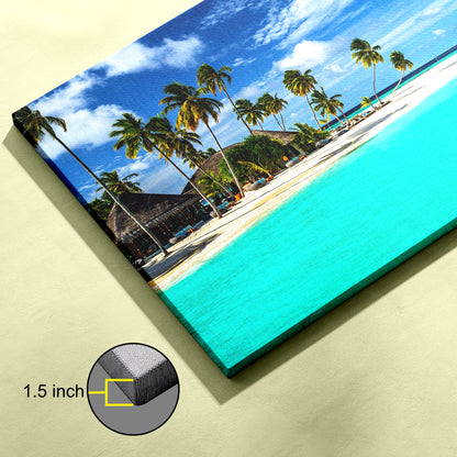 Perfect Beach canvas wall painting